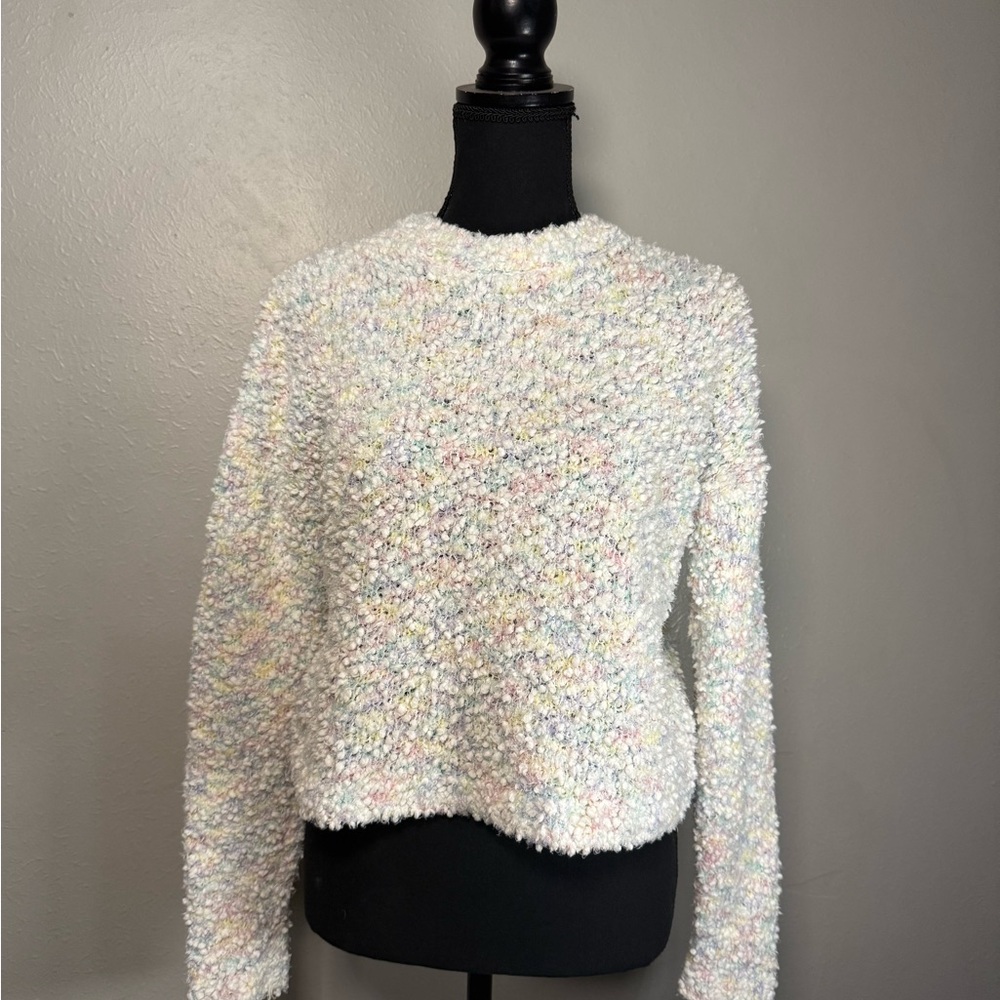 Derek Heart Women's Pastel Textured Sweater